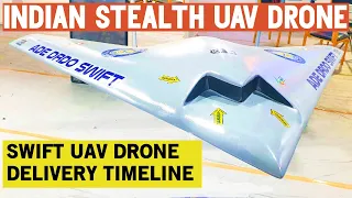 INDIAN STEALTH DRONE | DRDO’s Stealth Swift UAV Drone | All you need to know about SWIFT Stealth UAV