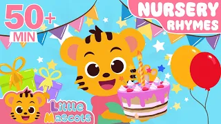 Happy Birthday Song + Hickory Dickory Dock + more Little Mascots Nursery Rhymes & Kids Songs