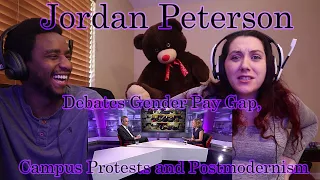 Jordan Peterson Debate on the Gender Pay Gap, Campus Protests and Postmodernism Reaction.