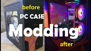 DIY Modern PC Case Modding | Custom Budget PC