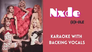 (G)I-DLE - Nxde // KARAOKE WITH BACKING VOCALS