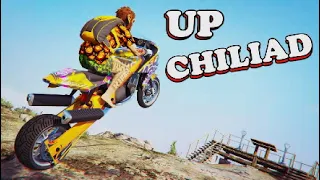 GTA 5 Online : This weeks regular time trial : Up Chiliad - $101,000 🏍️💨