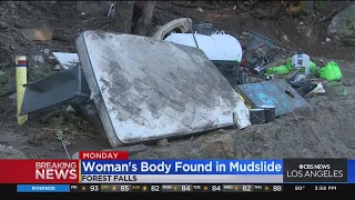 Woman's body found in Forest Falls mudslide