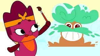 Дракошия - Волшебная кисточка -  развивающий мультфильм для детей