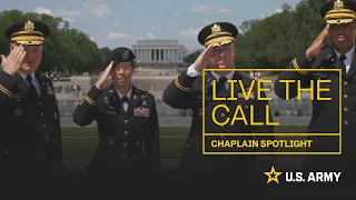 Live the Call as an Army Chaplain