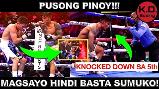 MARK MAGSAYO NABILANGAN PERO HINDI SUSUKO! PINATULOG ANG KALABAN SA ROUND 10! [MAGSAYO VS CEJA]