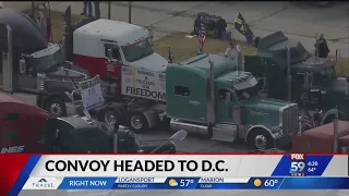'People's Convoy' heads to Indiana, will stop in Monrovia