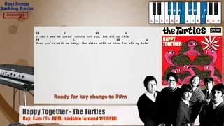 🎹 Happy Together - The Turtles Piano Backing Track with chords and lyrics