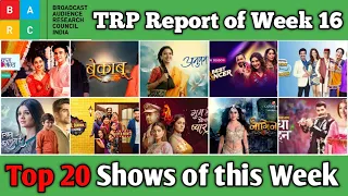 BARC TRP Report of Week 16 : Top 20 Shows of this Week