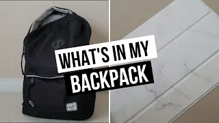 What's In My Backpack  | University Student