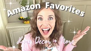 BEST AMAZON HOME DECOR AND HOME ESSENTIALS | MUST HAVE AMAZON HOME FINDS | My Favorite Amazon Decor