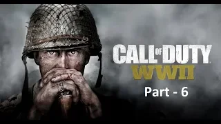 Call of Duty WWII Campaign Part 6 - COLLATERAL DAMAGE OCTOBER 18, 1944 - No Commentary