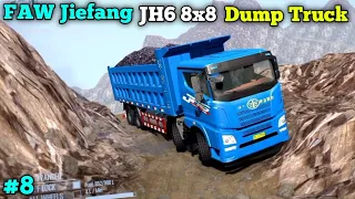 Spintire Mudrunner: FAW Jiefang JH6 8x8 Dump Truck | Mudrunner PC Gameplay 2022