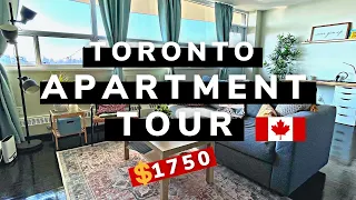 TORONTO APARTMENT TOUR 2021 | What $1750 per month gets you in Toronto, Canada? | Hindi Vlogs