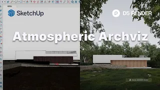 How to Render Cloudy Day in Archviz | Community-made Tutorial | Visual Framing and Landscape Design