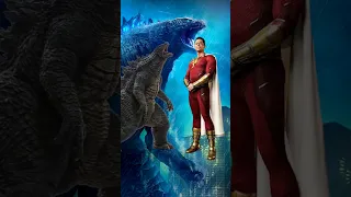 Godzilla vs Shazam Family #short #youtubeshorts