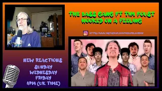 REACTION | THE BASS GANG FT TIM FOUST - HOOKED ON A FEELING | ACAPELLA COVER