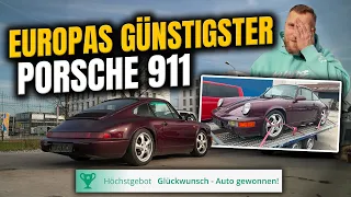 Ich habe den billigsten Porsche 911 mit Motorschaden gekauft? Extrem Klug oder Mega Dumm?!