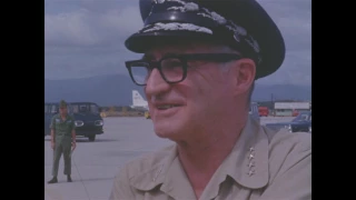 GENERAL MCCONNELL VISITS CAM RANH BAY AB, VIETNAM, 11/29/1967