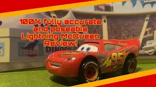 100% fully accurate and poseable Lightning McQueen review! | SCracer97