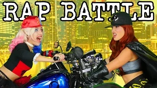 Harley Quinn vs Batgirl Princess Rap Battle DC Girls. Videos for Teens from TotallyTV