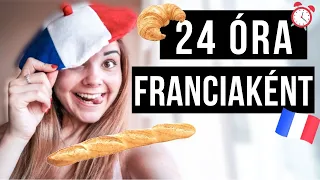 24 ÓRÁIG CSAK *FRANCIA* KAJÁT ETTEM (és főztem) | Plaura