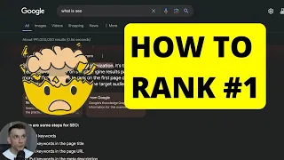 How to Rank #1 in Google SGE (Search Generative Experience)