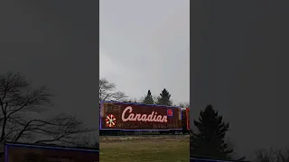 CP Holiday Train. Mountain, Ont. Nov. 27/23.