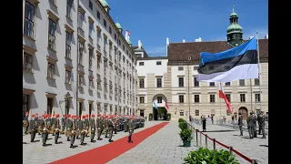 Guard Vienna - State visit from Estonia