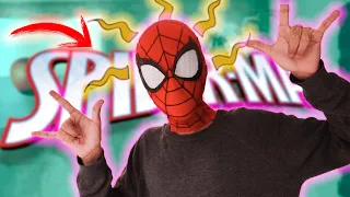 COMO HACER UNA MASCARA DE SPIDERMAN / HOW TO MAKE SPIDERMAN MASK - IVANSPIDEY