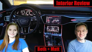 The 2021 Audi RS7 Interior is Futuristic and Luxurious (Beth and Matt)