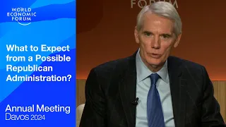 What to Expect from a Possible Republican Administration? | Davos 2024 | World Economic Forum