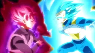 فيجيتا VS غوكو بلاك مع اغنية حماسية  دراغون بول سوبر/ Dragon ball super- [AMV]- vegeta vs goku black