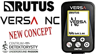 RUTUS Versa NC nowa koncepcja detekcji i audio - A new concept of detection and audio