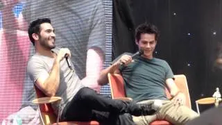 Alpha Con 2014.Tyler Hoechlin and  Dylan O'brien panel. Part 5