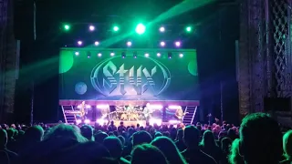 Styx Live at The Saban Theater 1/12/2020 ( Overture ) ( Gone Gone Gone ) ( Blue Collar Man )