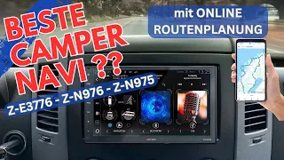 Die beste Camper Navi? Review & Tutorial zu ZENEC Z-E3776, Z-N976 u. Z-N975. Jetzt alles wireless!