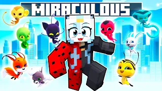 Usei Todos os MIRACULOUS no Minecraft! - LADYBUG