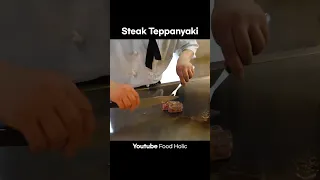 Amazing skills of Teppanyaki Steak Master