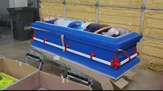 Griffin, Georgia company creating caskets for Texas school shooting victims