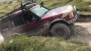 Discovery 2 off road Salisbury Plain