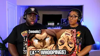 Kidd and Cee Reacts To The Worst Beatings In Baki | Pickle Edition (olawoolo)