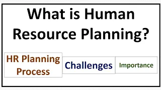 What is Human Resource Planning? HR Planning Process, Challenges & Importance