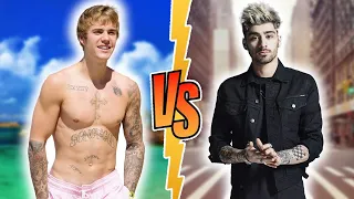 Justin Bieber VS Zayn Malik (One Direction) Transformation ★ From 01 To 2021