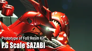 [ Prototype works ] 1/60 scale MSN-04 SAZABI marveling style.color pattern / Perfect Grade