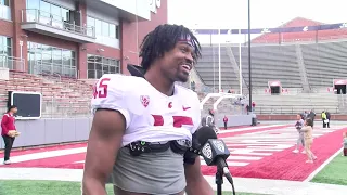 WSU Football: Raam Stevenson after Spring Game | 4/27/24