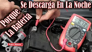 ❌ porque la BATERÍA de moto se Descarga en la Noche parqueada