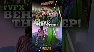 🪄 VFX Behind the Step! #vfx #bts #PushpaPushpa #Pushpa2TheRule #alluarjun #pushpa #pushparaj