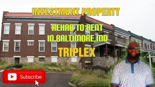 Rehabbing a Triplex in Baltimore |Rehab to Rent in Baltimore,MD #baltimoreinvestors #fy