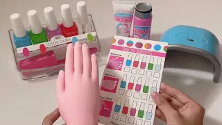 [💸Toy ASMR💸] Nail care & Nail arts 💅 Melissa and Doug nail arts | 네일아트 장난감 Part.2